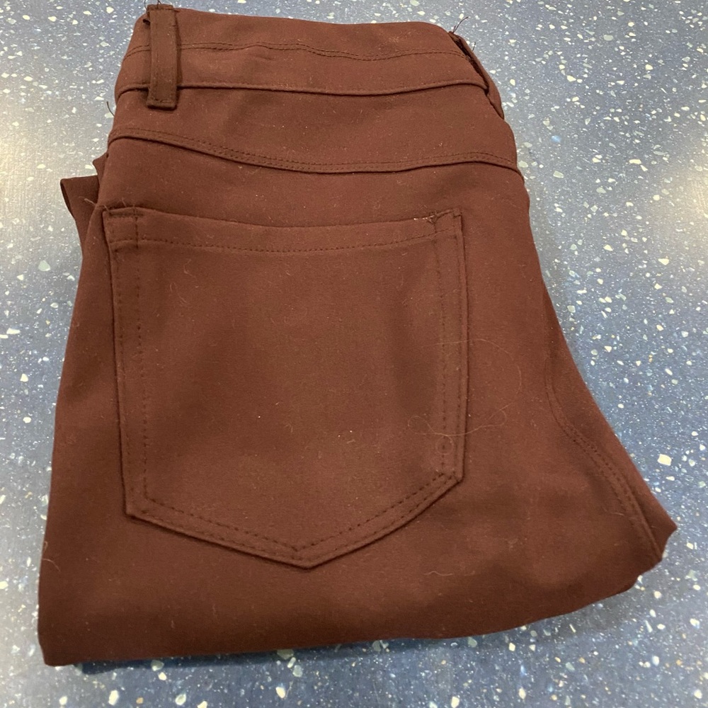 Maroon pants!
